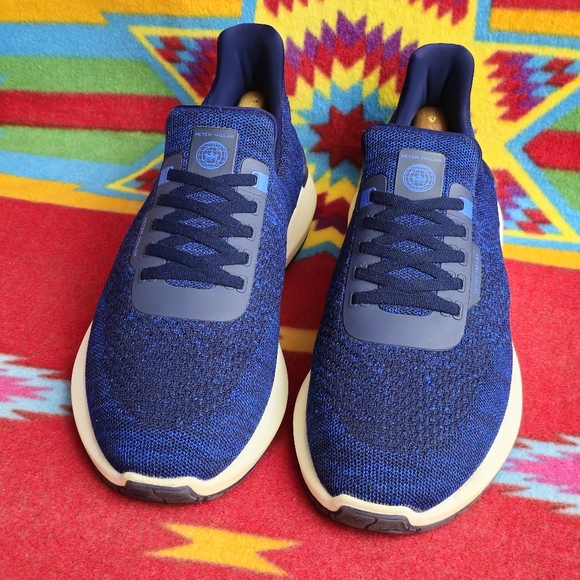 PETER MILLAR HYPERLIGHT APOLLO MENS SIZE 12 SLIP ON SHOES BLUE MA22EF11 - Picture 1 of 12